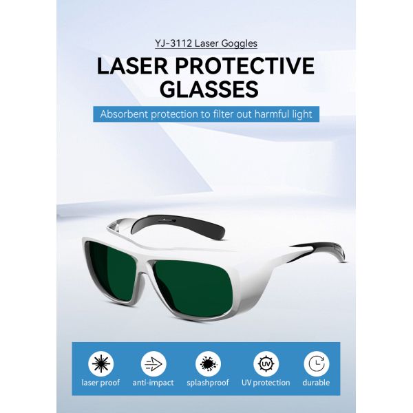 Laser Safety Glasses Laser Saftey Glasses Laser Protection Safeti Glasse 200-450nm 560-2000nm 1320nm 1610nm Co2 Laser Pointer Laser Safety Glasses Ipl Laser Glasses Laser Protection Goggles glasses