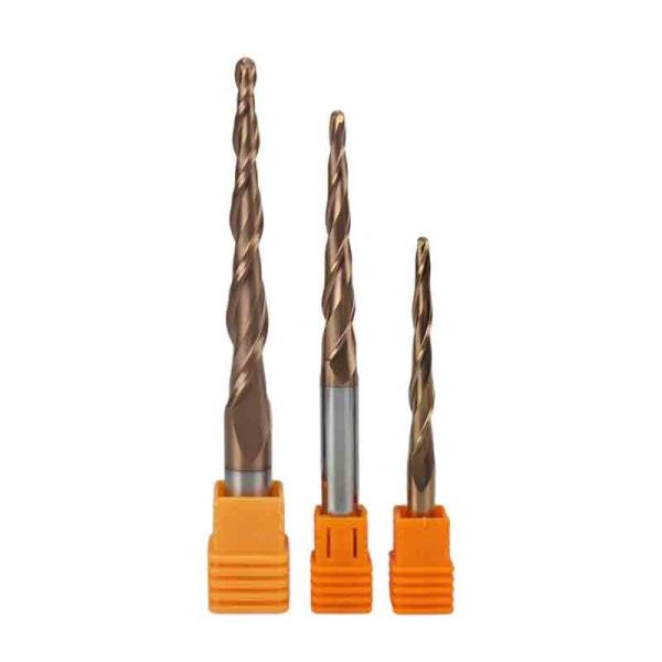 Wood Ball Nose End  Mill  for Acrylic PVC Taper Carbide Mill Cutter for CNC Machine Wolfram Steel Ball Milling Cutter