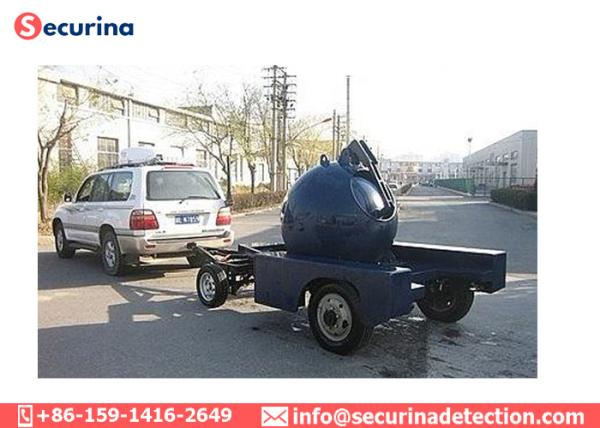 Aço carbono esférico químico do sistema do reboque do tanque de armazenamento da retenção da bomba