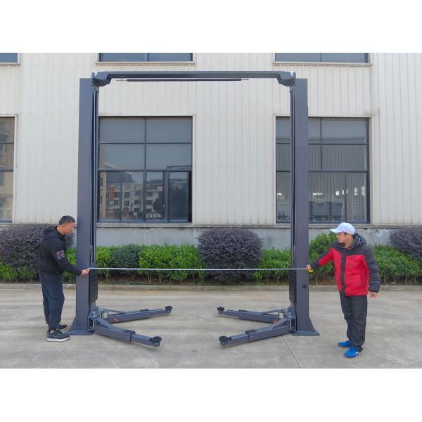6000kg Capacity 1850mm Lift Height Two Post Hydraulic Car Lift with 220V/380V Power Supply