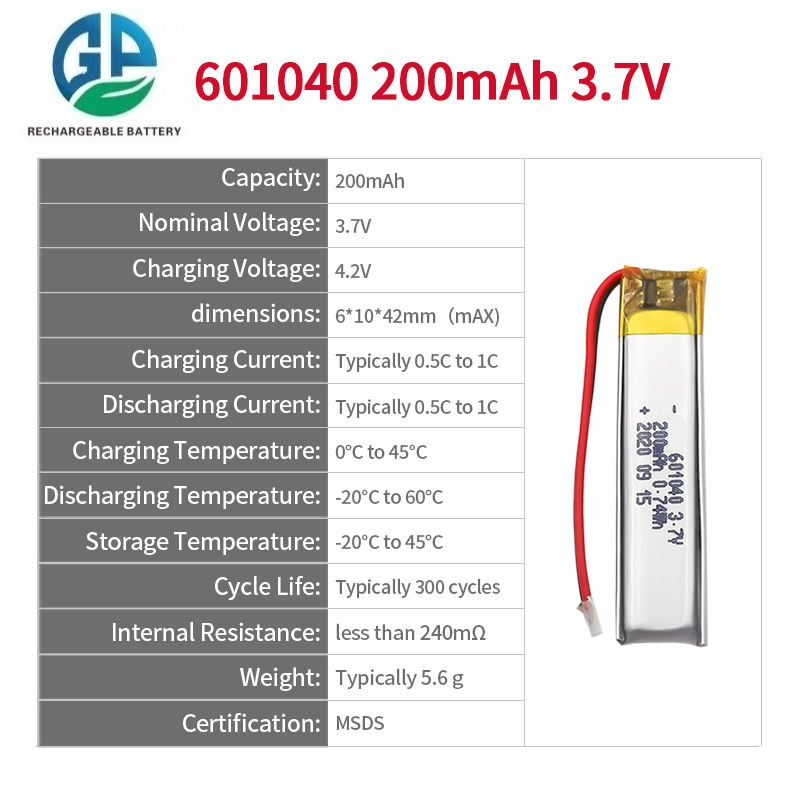 Long Lasting LiPo Battery Pack with Rapid Charging and Superior Thermal Management for Advanced Electronics