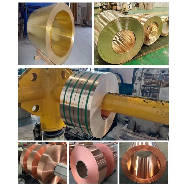 ASTM DIN 6mm Copper Strip Coil C17200 QBe2  Beryllium Copper Foil