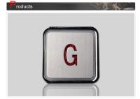 Waterproof Illuminated Elevator Push Button With Good Touch Sense