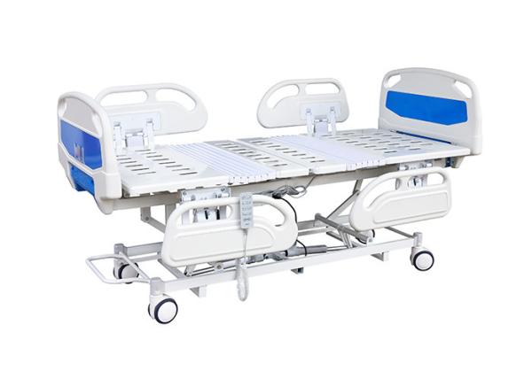 Remote Handset Control Electric Hospital Bed Five Function For Medical Use