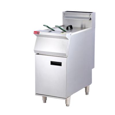 18 kW 28L Fritadora de gás de tanque único Equipamento de cozinha comercial