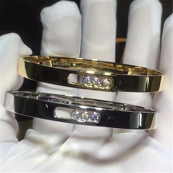  diamonds bracelet  18kt  gold  with yellow gold or white gold