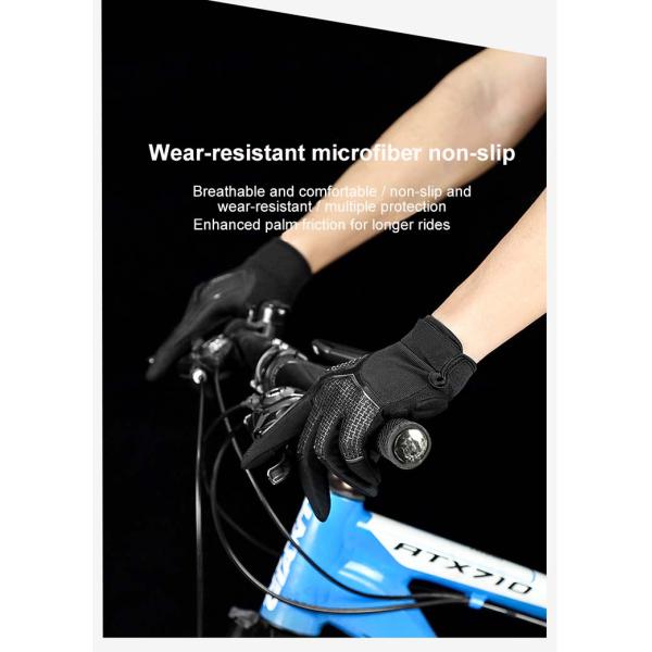 Anti-slip Wear-resistant Touch Screen Motorbike Gloves for Summer Racing Pro Bikers