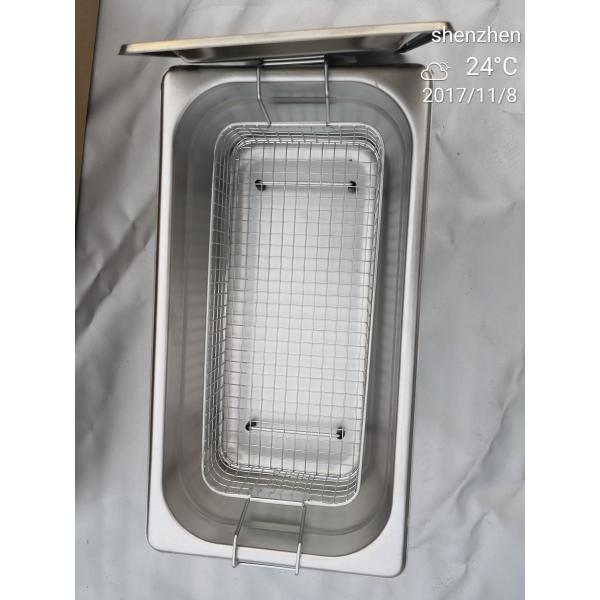 SS304 Dental Ultrasonic Cleaner Surgical Instrument Bath Sonicator 6.5L