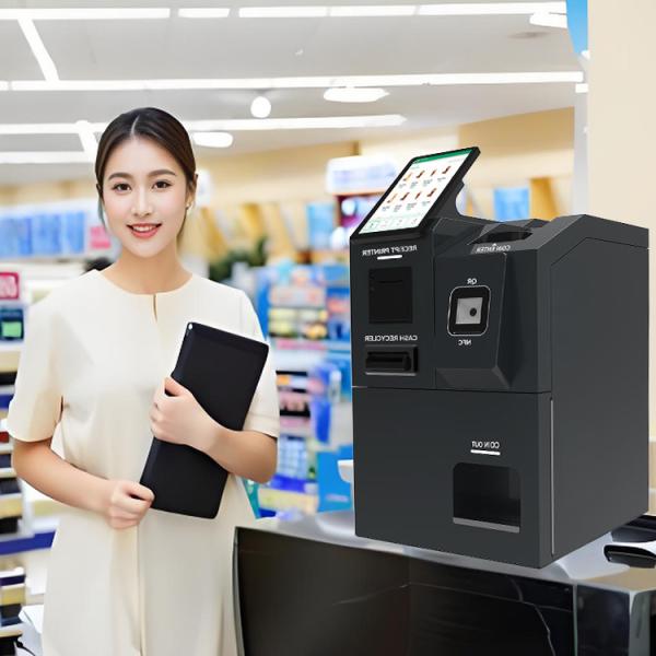 Hot Sale Intelligentized Cash Payment System Coin Operated Automatic Cash Register for Unmanned Supermarket Laundromat