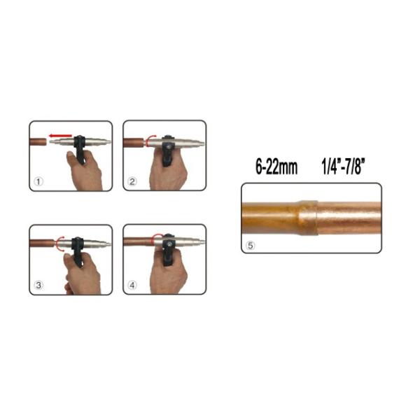 Light Ergonomic Aluminum Hand Swaging Tool For Copper Pipe Swing Anticorrosive