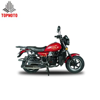 125mL Motorcycle with 9L Large Fuel Tank Electric & Kick Start and Strong Climbing Ability for Urban Commuting