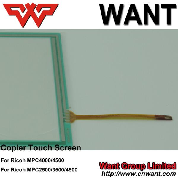 Copier Touch Panel MPC4000 MPC4500 Copier Touch Screen MPC5000 MPC6000 compatible For Ricoh Aficio