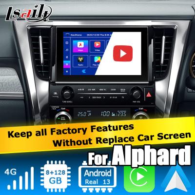 Interfaz de video Android Carplay para Toyota Alphard Vellfire AH40