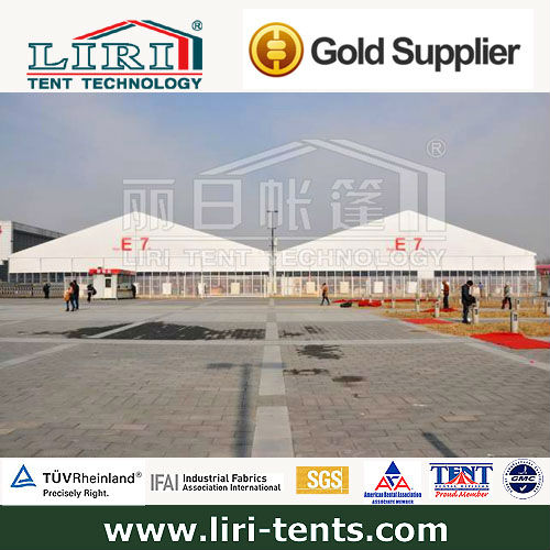 Large Outdoor Exhibition Marquee 40x80m For 3000 People Trade Show