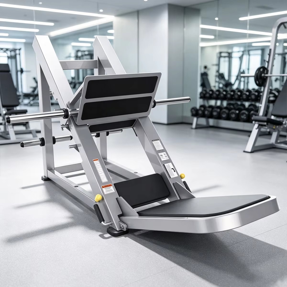XS09 45 Degree Leg Press Machine Premium Commercial Plate Loaded Lower Body Gym Equipment