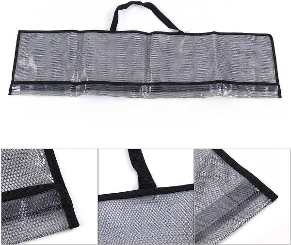 Fishing Rod Case Three Layers Fishing Rod Bag Oxford Folding Fishing Pole Bag Outdoor Waterproof Tackle Storage