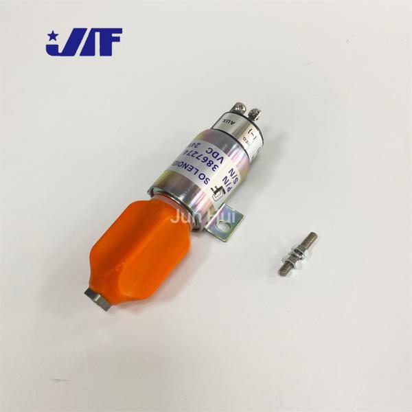 3864274 электрической части 1751 экскаватора - соленоид выключения топлива 2467UIB