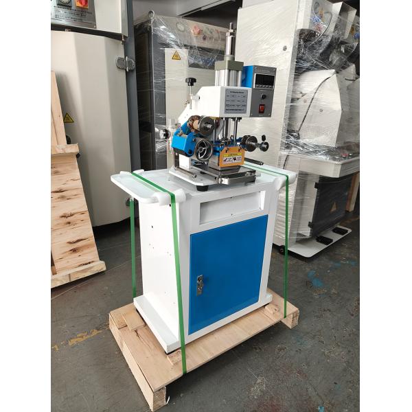 Pneumatic Leather Hot Foil Embossed Stamping Machine 80*90mm Logo Heat Press Machines