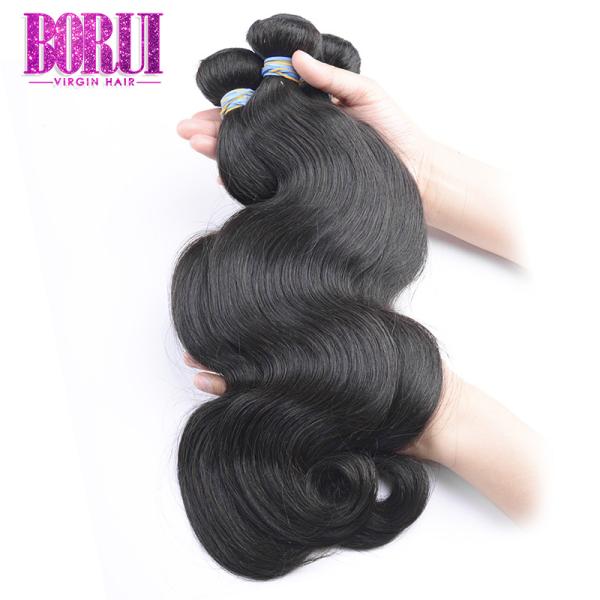 No Tangling Brazilian Virgin Human Hair 100 Remy Human Hair Extension BORUI