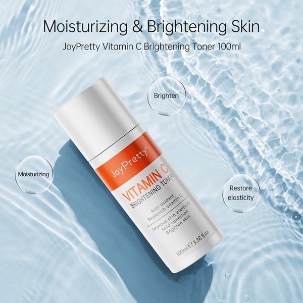 Private Label Brightening Toner Natural Organic OEM Vitamin C Water For Face
