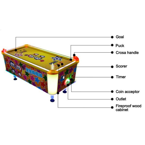 Star Arcade Hockey Machine Hockey Table With Electronic Scorer