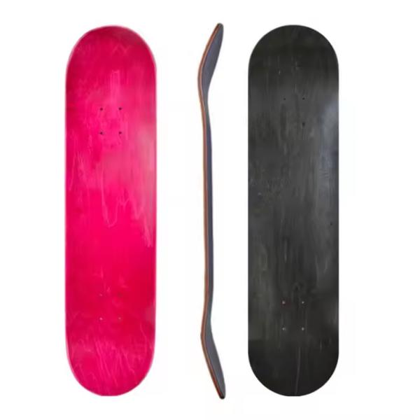 Graphic Printed Canadian Maple 7 Ply Skateboard With Superior Strength
