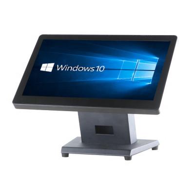 Tela panorâmico 1080P sistema 4G DDR3 da posição de Windows de 15,6 polegadas para o supermercado