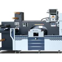 MDC-360 más dos estaciones de flexo de rodillo a rodillo estampado en frío y máquina de corte de matriz de matriz plana o máquina de matriz rotativa