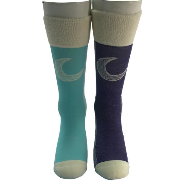 Printed Thick Socks Knitting Machines Cozy Long Socks for Women's Winter Home Casual Style