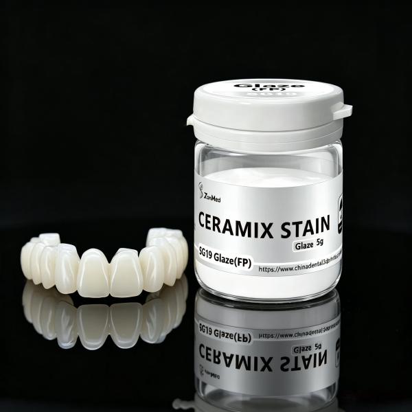 Variable Opacity Options Dental Stain and Glaze Ceramic Stain Featuring 24 Months Shelflife Designed for Dental Color Matching