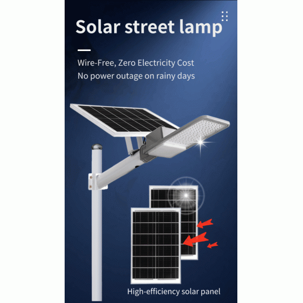 Outdoor Wall All In One Solar LED Street Light Dusk To Dawn 40w 150w 200w 400w
