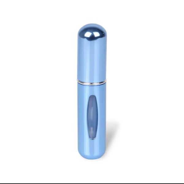 5ml Portable Bottom-Refill Perfume Atomizer – Leak-Proof Aluminum Travel Spray Bottle for Fragrance