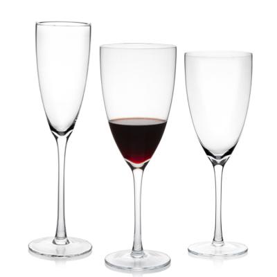 Espaço livre moderno feito a mão do estilo dos vidros bebendo de vinho do serviço do OEM