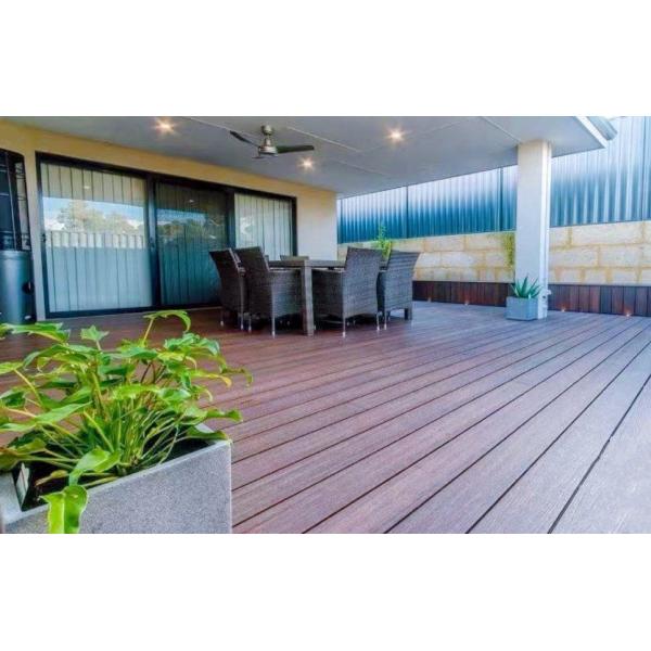 150*25mm WPC Products Special White Outdoor Decking Flooring for Terrace/Fence Materials