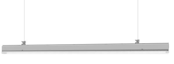 Luz de teto linear do diodo emissor de luz SMD2835, luz linear conduzida de alumínio CCT de 1438MM tunuable