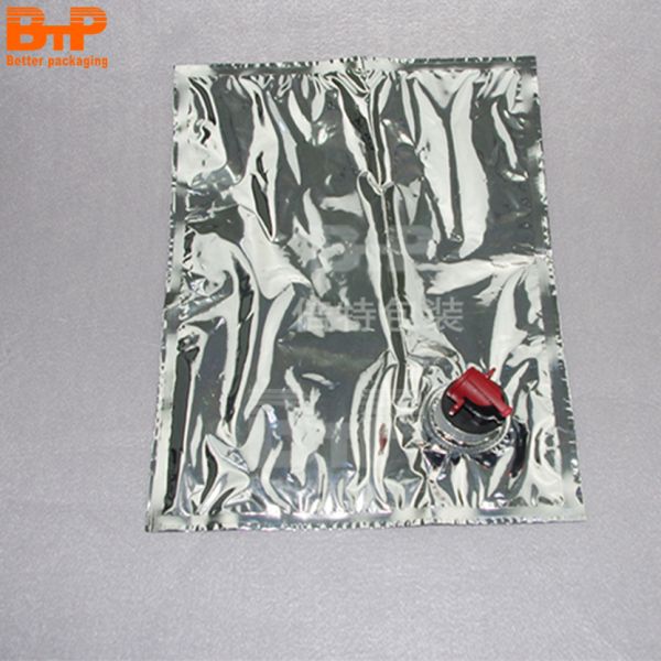 10L & 20L Aseptic BIB Bag with Screw or Tap Valve and Gravure Printing for Wine and Liquid Packaging