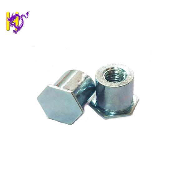 Zinc Carbon Steel Self Clinching Standoff Rivet Nut Spacer For Metal Sheet