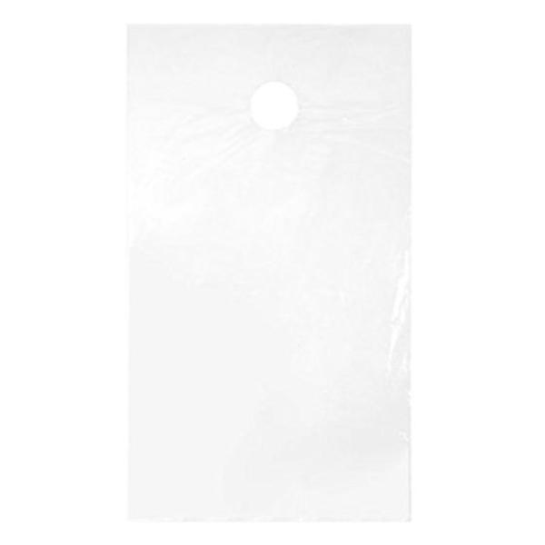 Le cintre imperméable et sûr clair en plastique de bouton de porte met en sac de poly sacs de Newspapaer