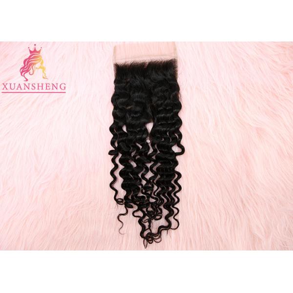 Deep Wave Hair 5*5 Transparents Lace Closure