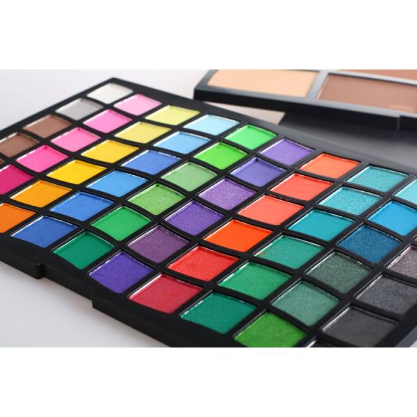 Все в цветах одного набора перемещения 72 макияжа, палитра макияжа минерала анфас