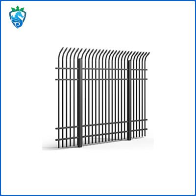Black Aluminum Rail Fence Commercial Industrial Aluminium Profiles