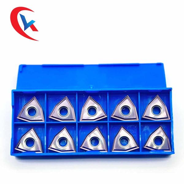 WNMG080402-MS Processing Steel Parts Stainless Steel Finishing Physical Coating Tungsten Carbide Inserts