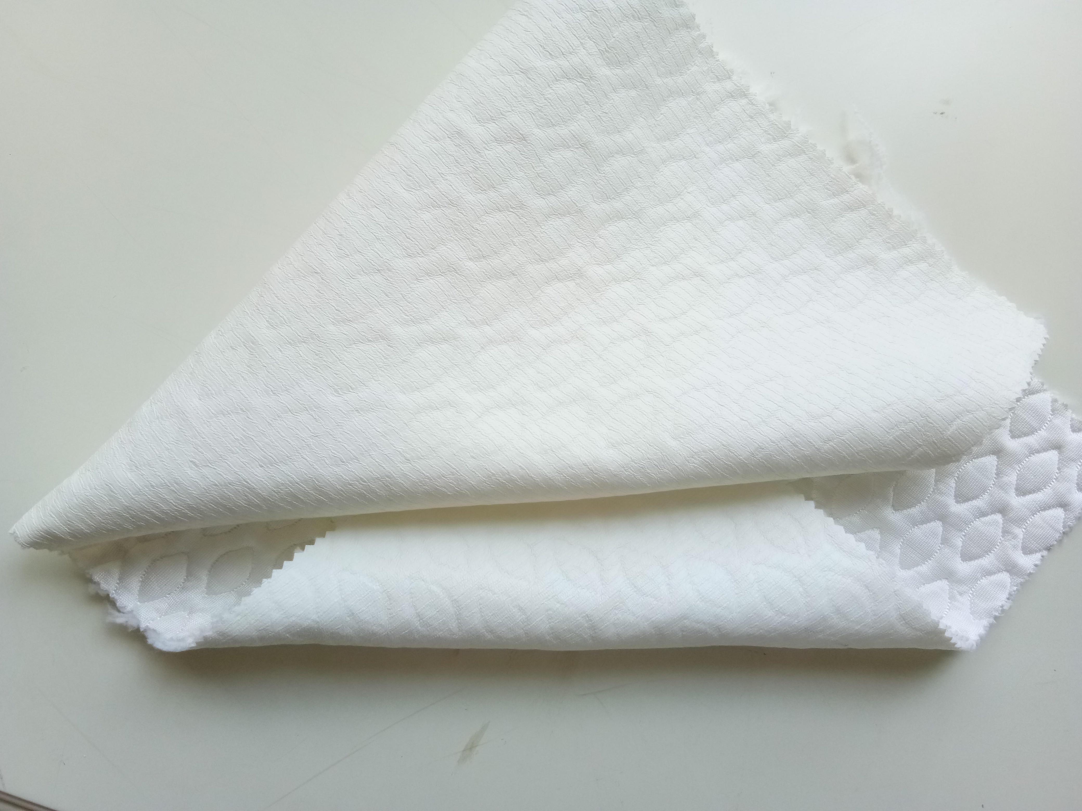 Breathable Waterproof Spandex Fabric Waterdrop Cooling Air Layer Fabric For Mattress Protection