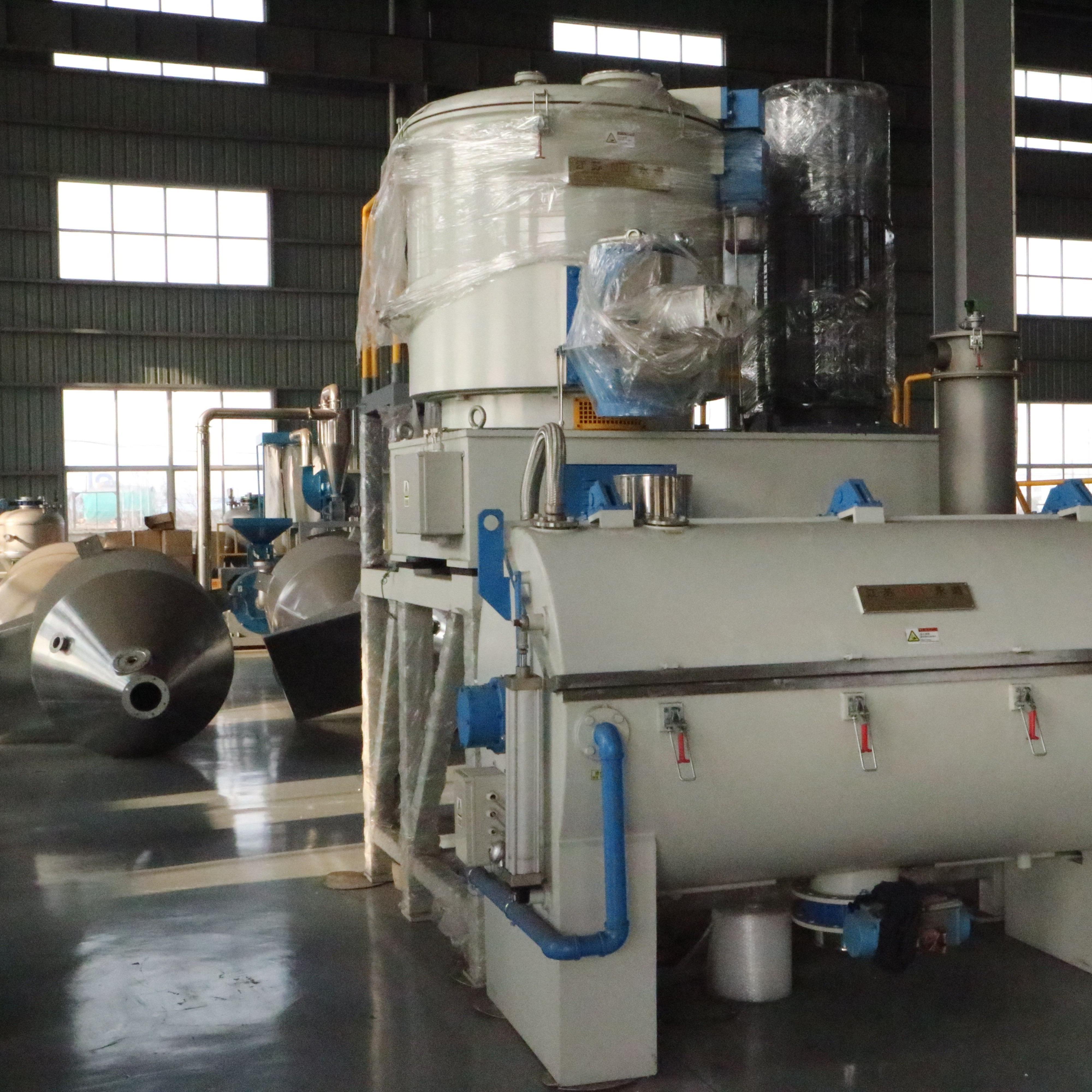 Industrial PVC Hot Cold Mixer Unit 1300–1500Kg/Batch For SPC Flooring