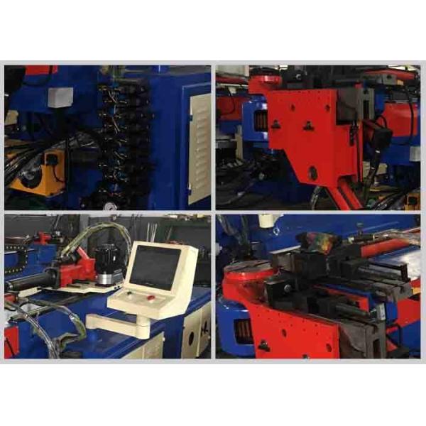 220v / 380v Customized Voltage Exhaust Pipe Bending Machine With Microcomputer Control