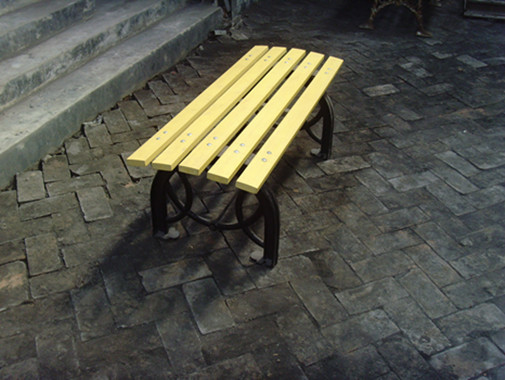 Outdoor Bench Wood Antique Cast Iron Bench Legs Without Backrest