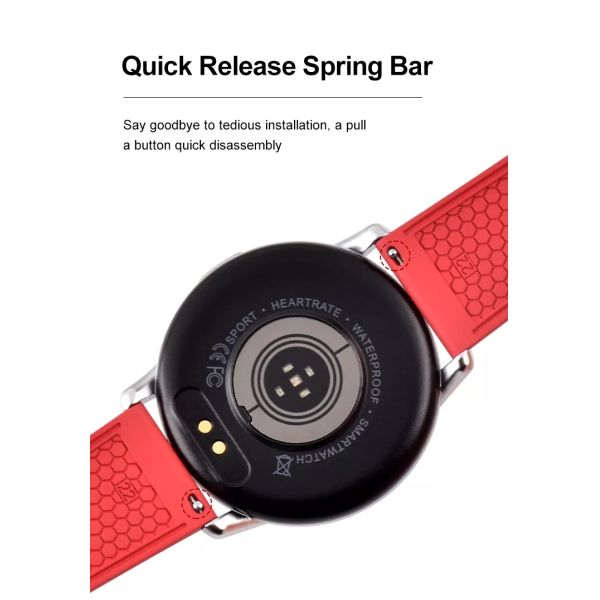 Mesh-textured Convex FKM Rubber Strap · Carnivorous Plant Style | OEM/ODM - SHX