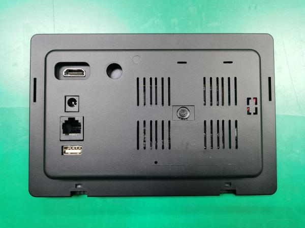 White Black Color In Wall Flush Android POE Touch Panel 7 Inch Screen Ethernet POE Powering