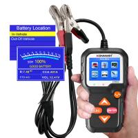 actualización libre del probador de la batería de coche de 6-16V 100-2000CCA con la FCC del CE ROHS de la impresora