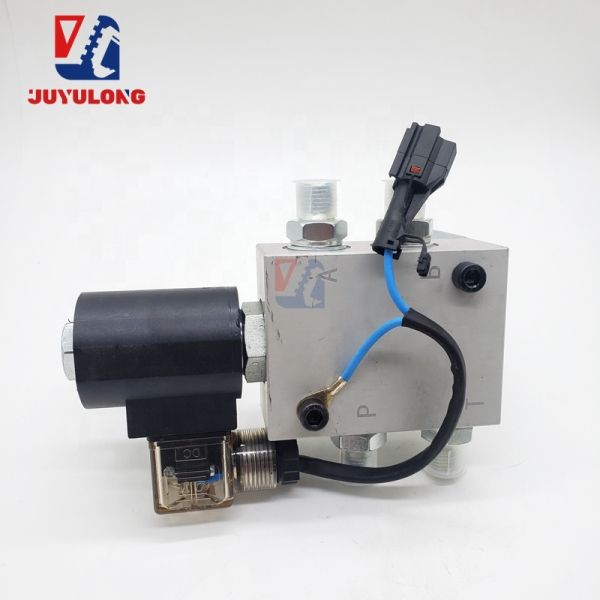 Excavator Quick Connector Solenoid Valve 12V/24V Coil Hydraulic Quick Connect Change Valve for New & Used Excavators
